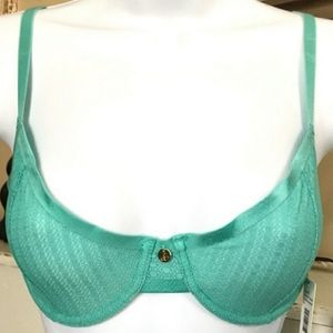 NWT SAM EDELMAN GEO MESH UNDERWIRE BRA SIZE 32DD
